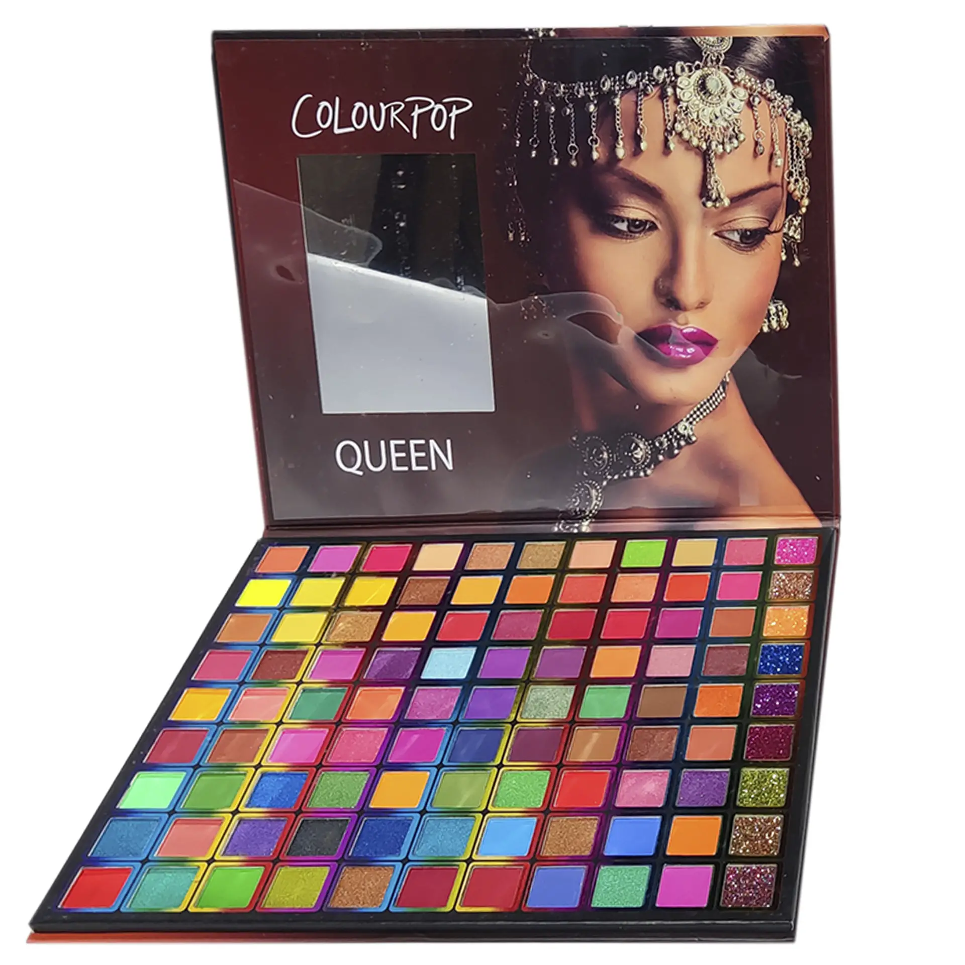 PALETA DE SOMBRAS COLOURPOP QUEEN 99 COLORES ndigo Moon