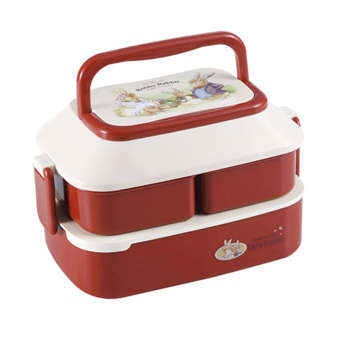 ACCESORIO DE COCINA  LUNCH BOX 3 PIEZAS FORMA DE CASITA