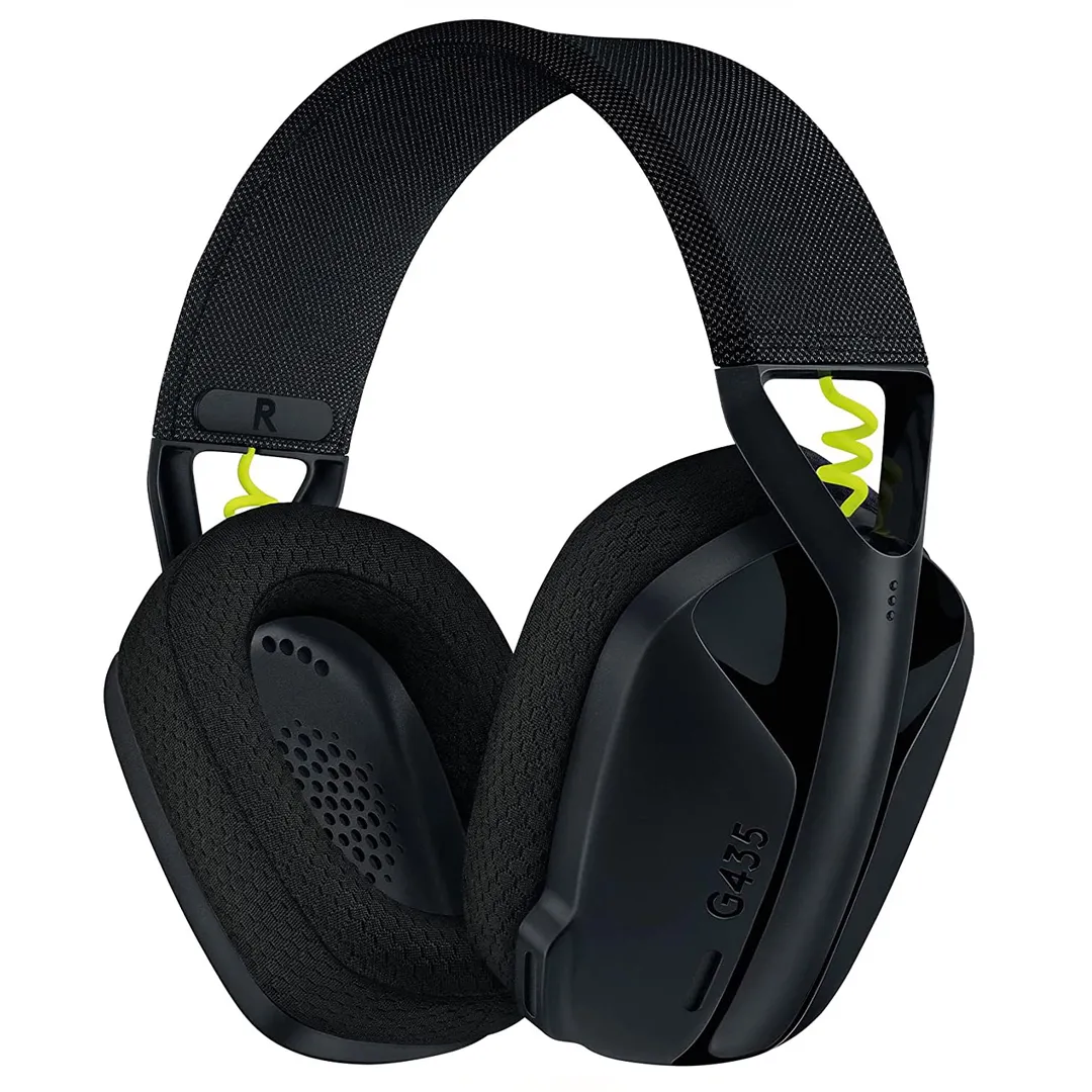 Audífonos logitech G435 Gaming Tipo Diadema con Micrófono COLOR Negro