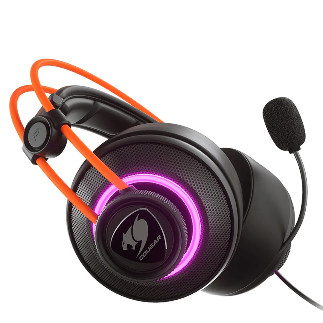 AUDíFONOS COUGAR IMMERSA PRO PRIX RGB 7.1 VIRTUAL SURROUND USB