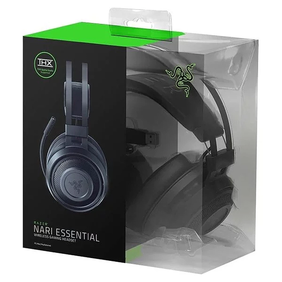 AUDíFONOS RAZER NARI ESSENTIALS WIRELESS GAMING HEADSET