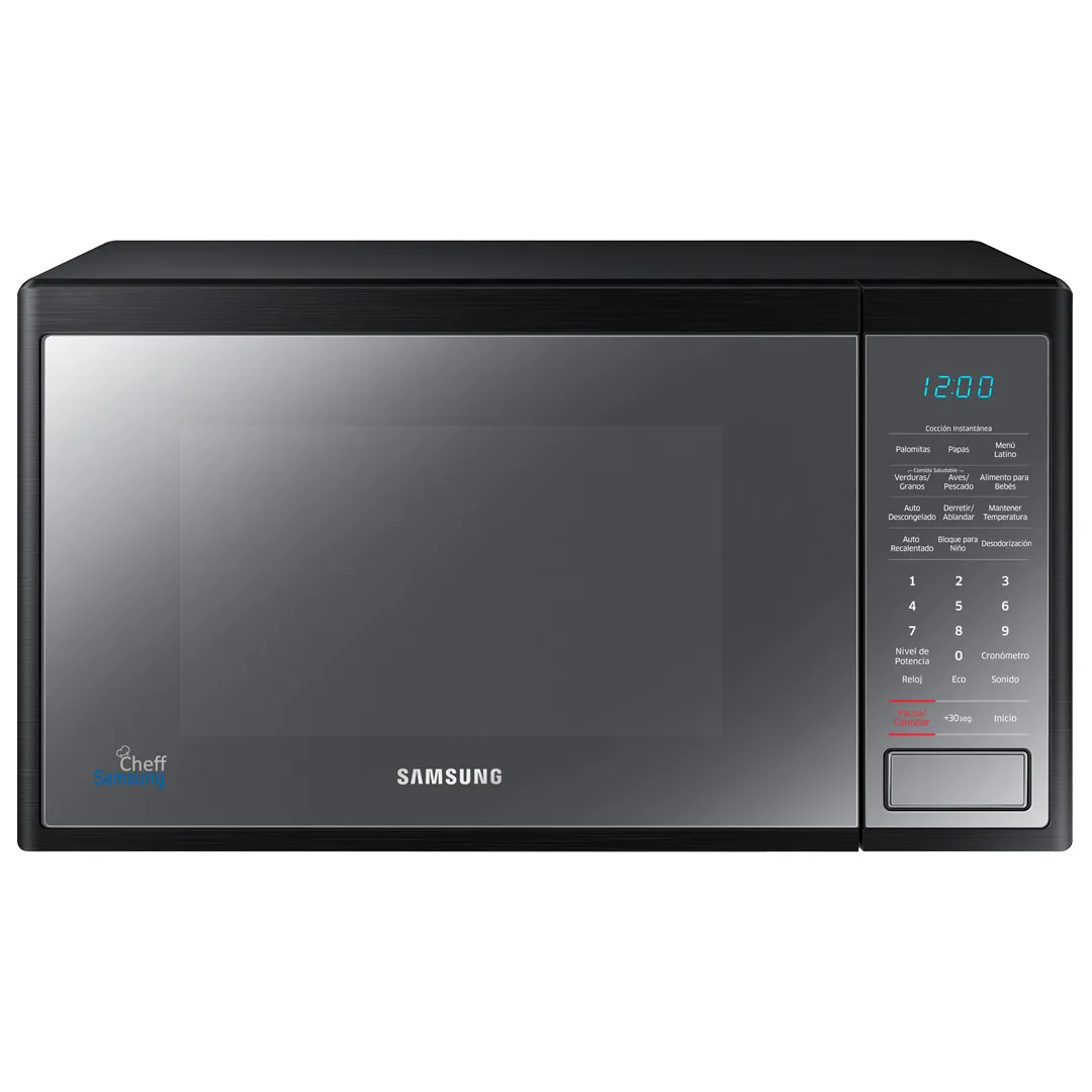 Microondas Samsung MS32J5133EM 32 lt CUENTA CON UNA CAPACIDAD DE 1.1 PIES, 10 AÑOS DE GARANTIA EN LA CERAMICA COLOR Negro