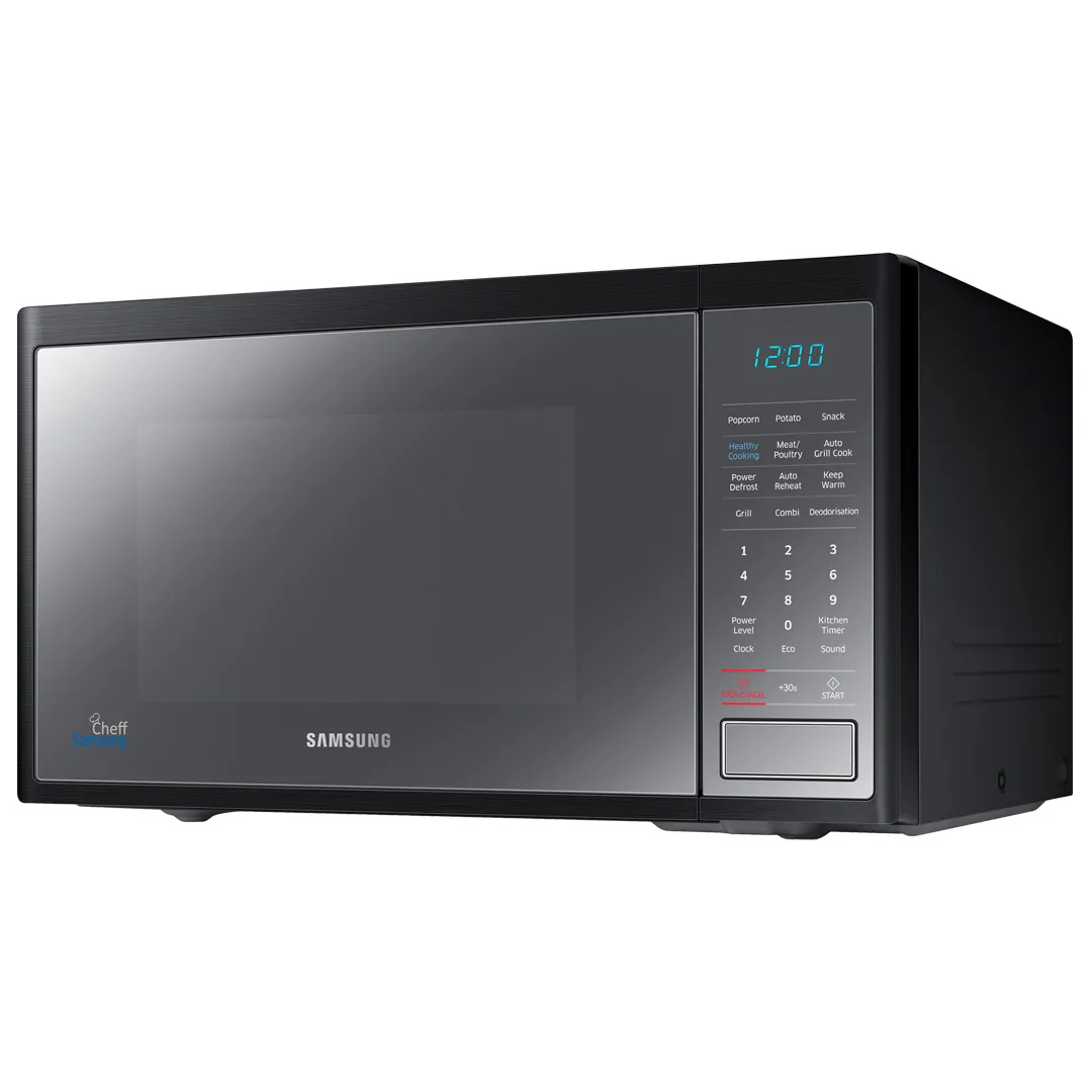 MICROONDAS SAMSUNG MS32J5133EM 32 LT CUENTA CON UNA CAPACIDAD DE 1.1 PIES, 10 AÑOS DE GARANTIA EN LA CERAMICA