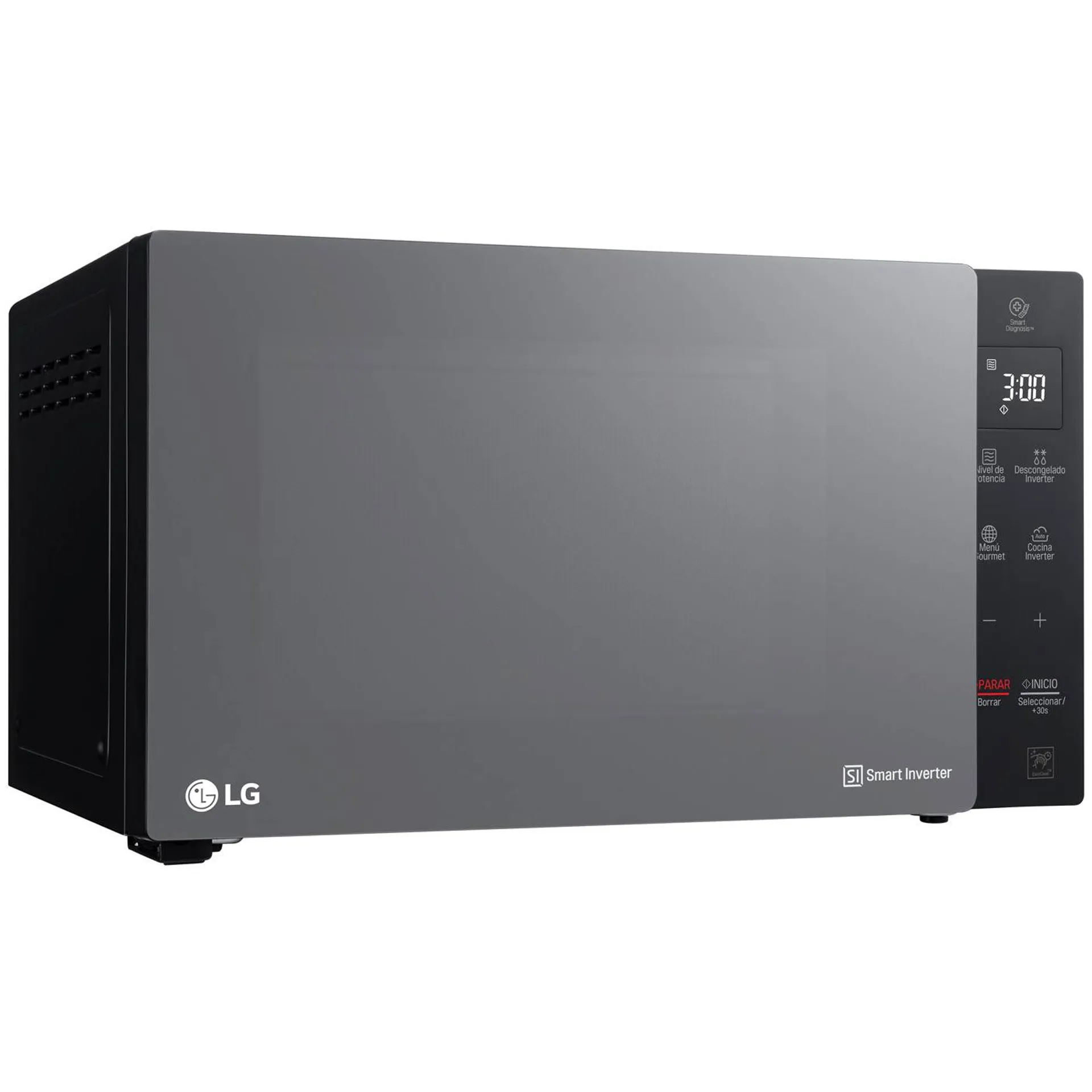 Microondas LG MH-1536GIR 42 lt GRILL INVERTER COLOR Negro