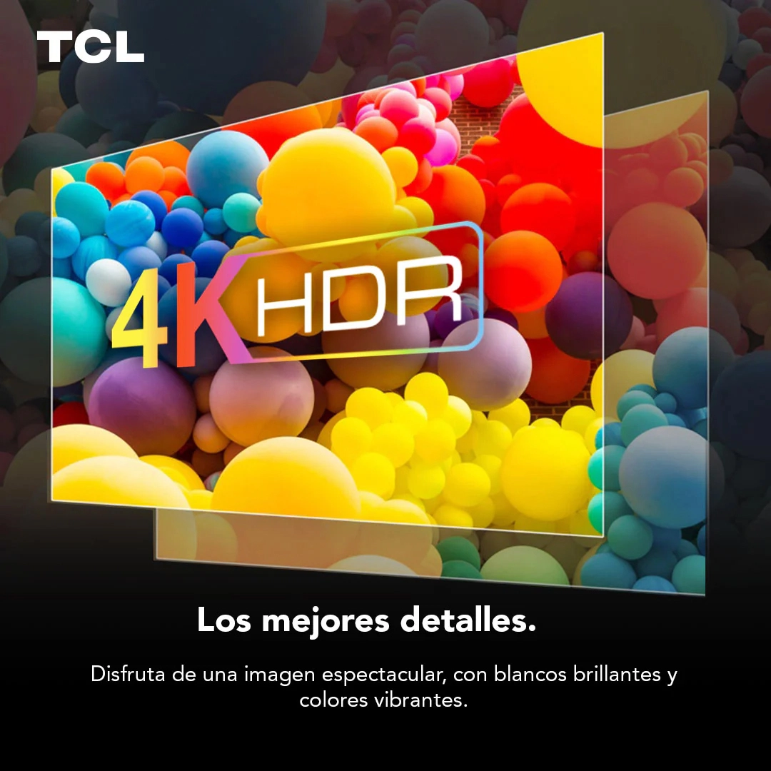 SMART TV TCL 43P635 43"; 4K UHD  LED  HDR 10  ANDROID GOOGLE TV