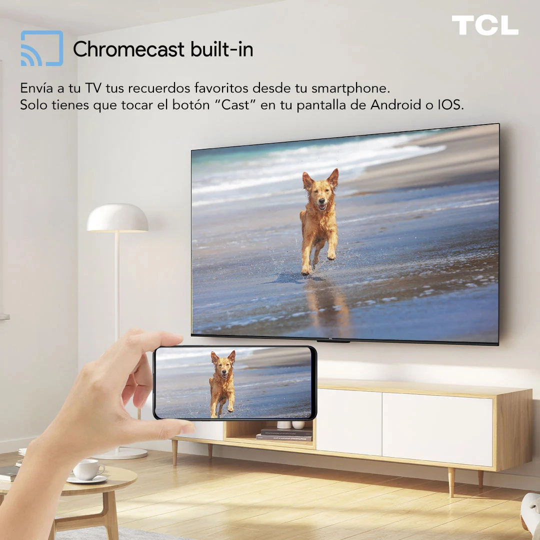 SMART TV TCL 43P635 43"; 4K UHD  LED  HDR 10  ANDROID GOOGLE TV